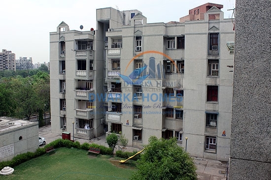 3BHK 3Baths Study Residential Apartment for Sale in Kalyani Apartments, Sector-4 Dwarka
